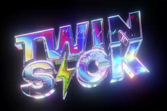 create a cool 3d rotating logo animation spin loop