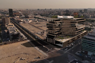 photomatch 3d architectural model with your custom drone video