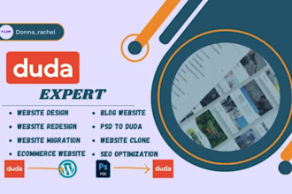 build duda website design duda website redesign using duda website builder SEO