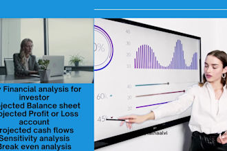 provide financial forecast, projections and business plan