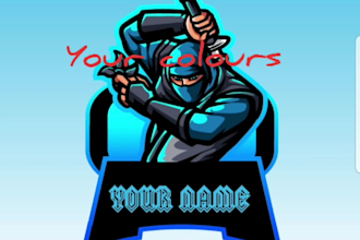 design gaming logo for you