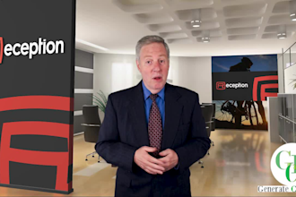 create a business spokesman in branded office video