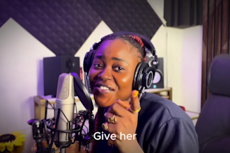 be your professional african female singer