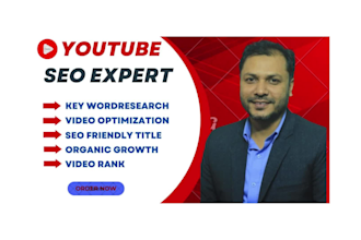 be the best youtube SEO expert for rapid and organic growth