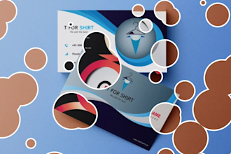 design professional visiting card, business card, name card, custom design