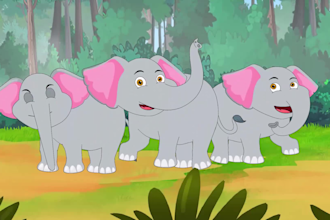create best 2d cartoon and rhymes animation video