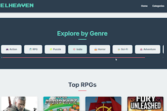 build modern frontend websites with custom UI and animations