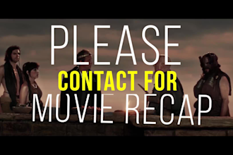 do professional movie recap without copyright