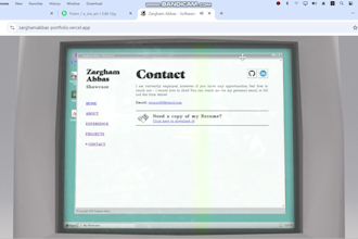 build custom website as full stack website developer, website development