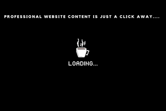 write website content for your business