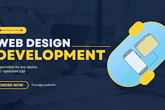 design and develop website, build custom website design