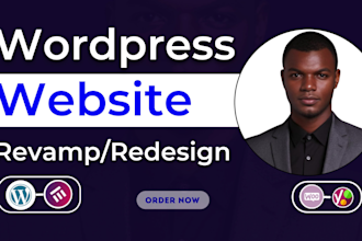 customize wordpress website revamp wordpress website redesign business website