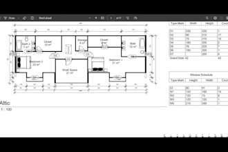 do architectural and construction drawings in revit
