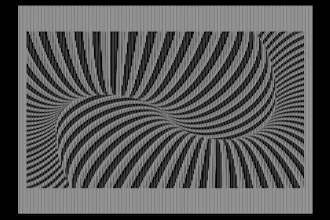 create a scanimation, barrier grid animation