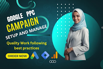 setup and manage your google PPC ads campaign that drives real results