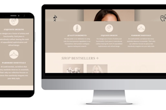 design shopify fashion site beauty and shopify clothing store