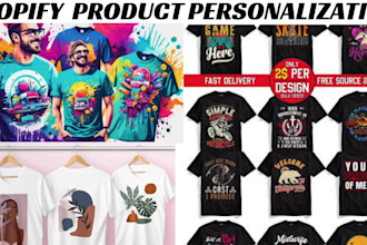 setup shopify product personalization using teeinblue zepto product personalize
