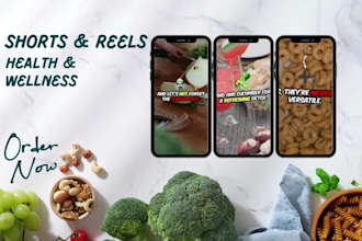 create an engaging video on health and wellness