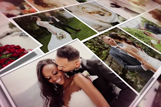 create a 200 photo slideshow using your  own images