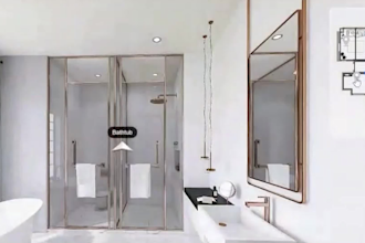 render 360 virtual panorama of interior apartment, house