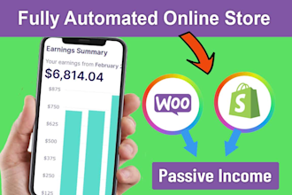 provide you an online store for guaranteed passive income