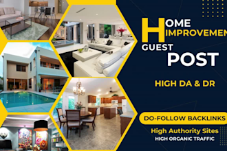 do guest post on a home improvement blog