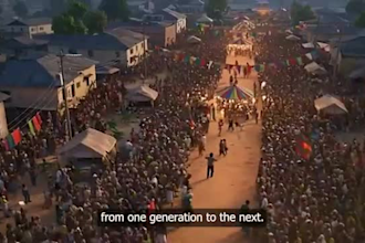 create captivating ai video art for african folktales and bible stories