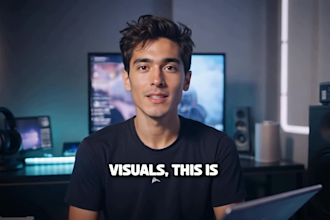 create a professional ai ugc spokesperson video