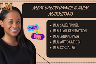 design custom MLM sales funnels, lead generation, payment gateway for MLM biz