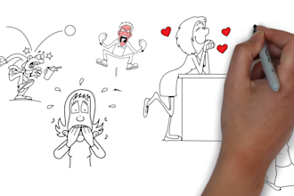 create a whiteboard animation explainer video