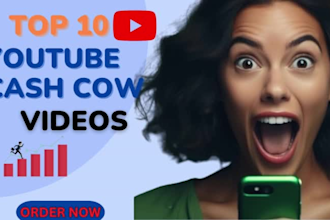 create automated youtube cash cow,cash cow videos, faceless channel