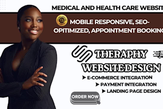 build mental health wellness counseling website medical therapy website design