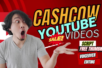 create  cash cow faceless youtube videos that go viral