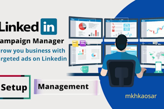 manage your linkedin ads campaign and marketing