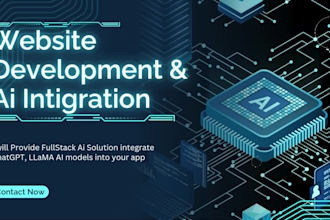 ai integration, custom chatbot and nlp for websites , full stack ai solutions
