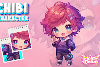 make a kawaii chibi version of your original character