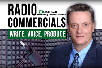 voice and script write a pro audio ad, radio, or online commercial