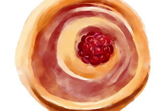 draw digital watercolor illustration in procreate