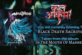 create epic metal lyric videos with fire, skulls, and heavy visuals