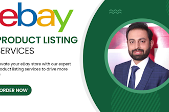 do ebay product listing, ebay SEO listing, ebay listing, ebay lister