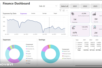 build professional power bi report and dashboard