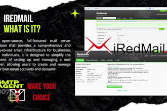 install and config your full mail server with iredmail