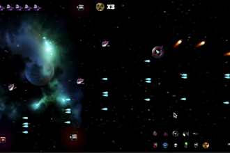 create a 2d space shooter in unity