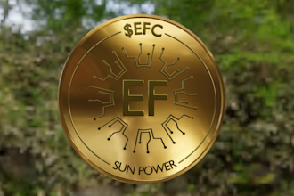 design a 3d crypto coin or unique crypto coin token