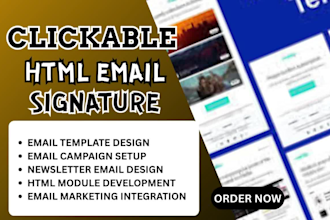 design stunning html email template on stripo, beehiv, brevo, email signature