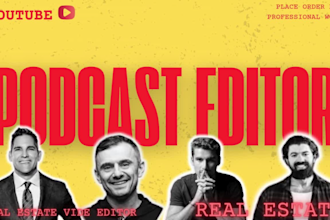 do multicam podcast video editing ,audio,zoom meetings, and yt interviews