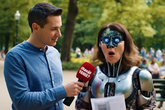 create engaging interview videos with stunning visual effects