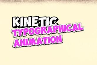 do captivating kinetic typography for your projects