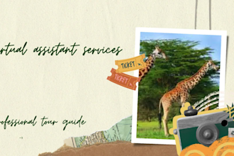 be your tour guide and personal assistant in kenya