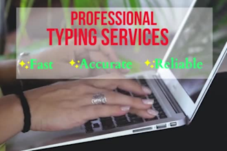 provide professional data entry services for you